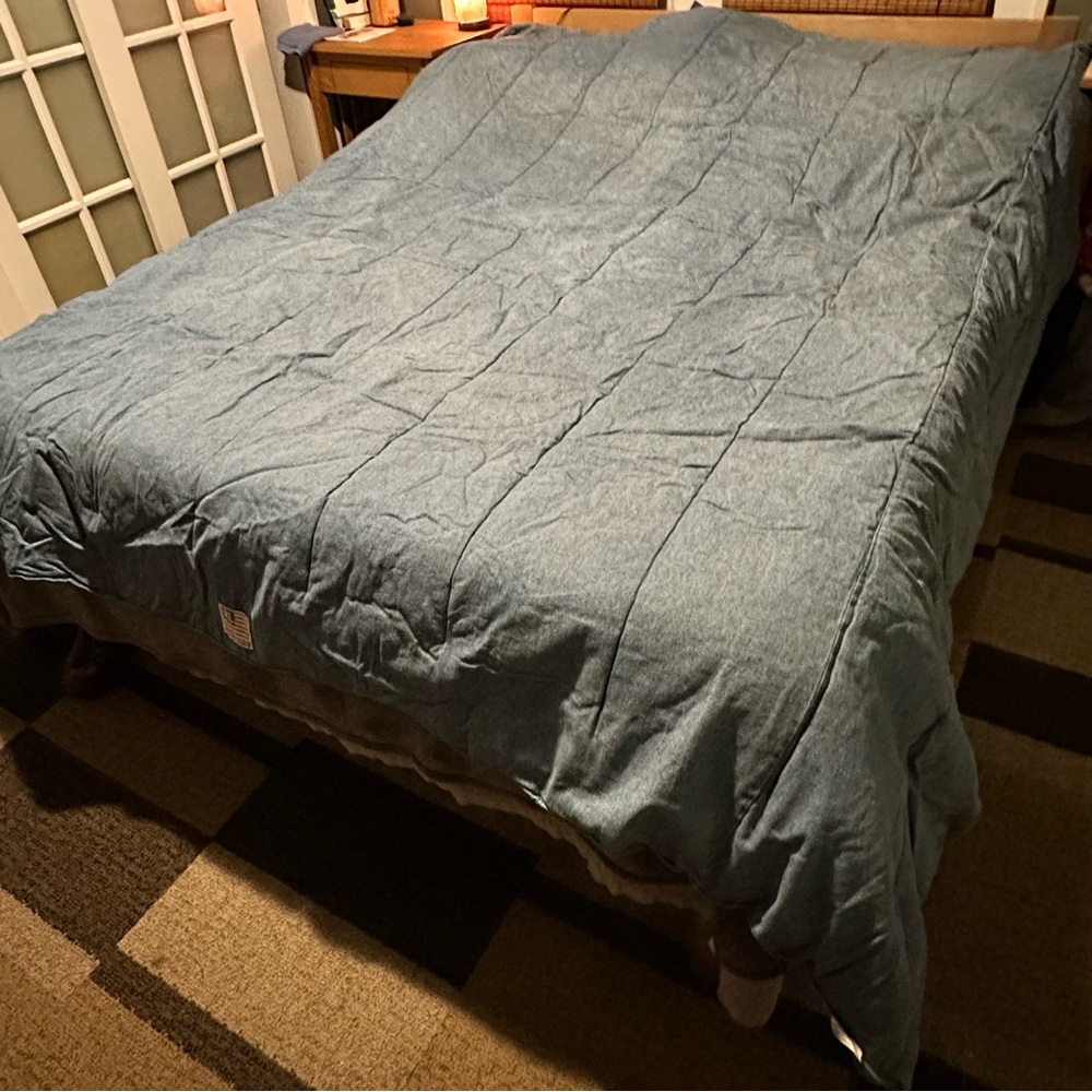 Vintage Ralph Lauren Denim Chambray Washed Full/Queen Comforter